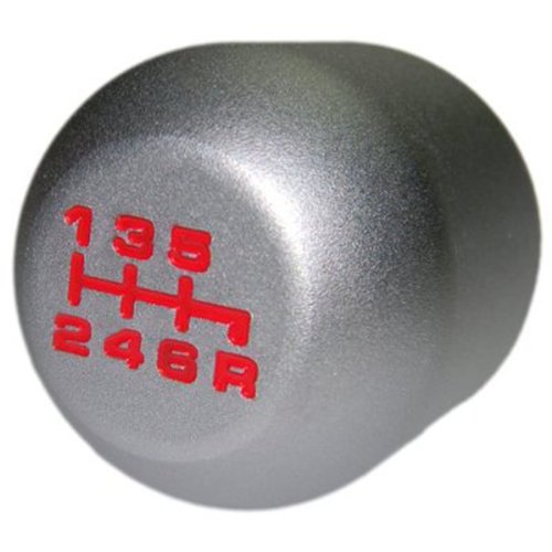 Vms Racing 10X1.50Mm Threaded Type-R 6 Speed Gunmetal Silver Shift Knob Cnc Billet Aluminum Compatible With #TOP2