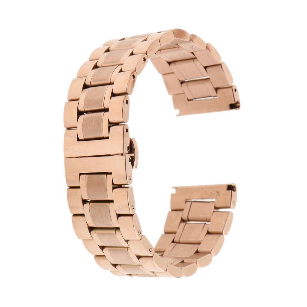 MYADDICTION Mens Stainless Steel Watch Band Strap Bracelet Double Clasp Rose Gold 23mm Jewelry & Watches | Watches, Parts & Accessories | Wristwatch Bands (B0CGVHH7LR) Amazon Price History, Amazon Price Tracker