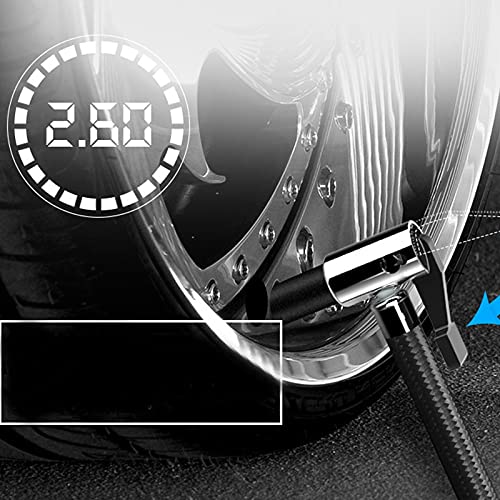 GWJKG 12V cyfrowa do samochodowych sprężarka powietrza w samochodzie przenośne opony pompa nadmuchiwana akcesoria inflator opon elektryczny Auto na kompresie