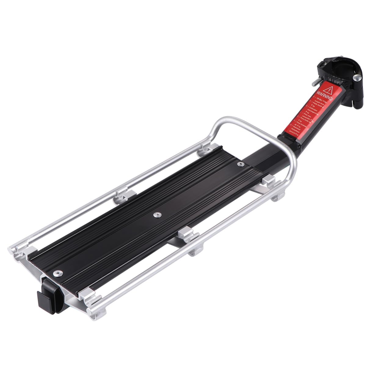 BRIGHTFUFU Bike Rack Bike Carrier Rack Mount for Cycling Aluminum Alloy Frame Quick Release Cargo Rear Pannier Luggage Carrier