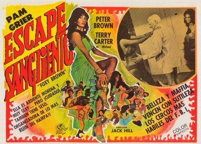 Foxy Brown Movie Poster 17 X 11 inches.