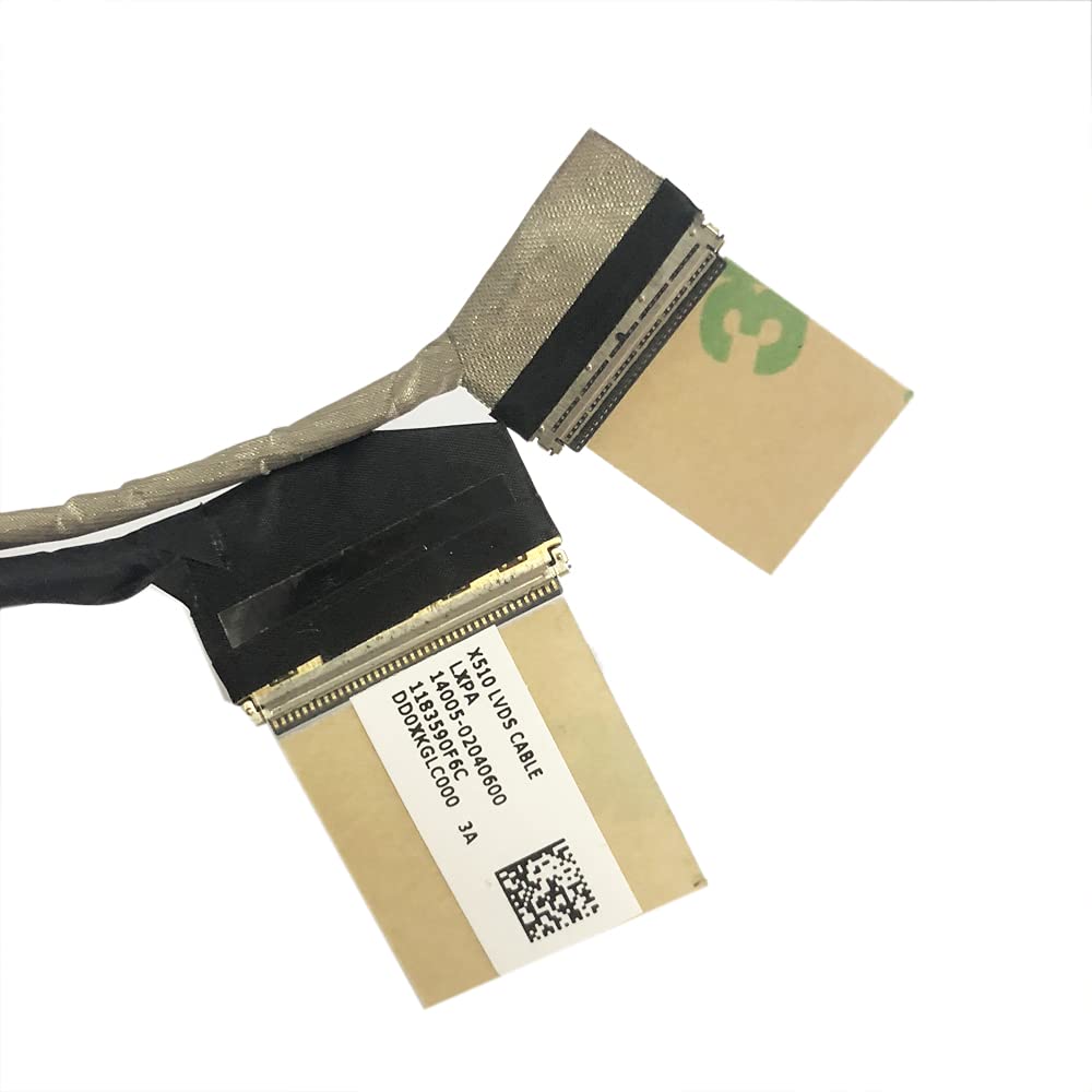 Gintai LVDS LED ekran kabla wideo do ASUS A510 F510 K510 R520 S501 S510 X510 DD0XKGLC010 DD0XKGLC020 DD0XKGLC000 DD0XKGLC010 DD0XKGLC010 DD0XKGLC010 KGLC000. 1 14005-02040600 14005-02040700