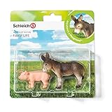 zwei Figuren in einem Set Schleich 21031 - Farm Life Babies, Wildtiere Spielset - Set 2