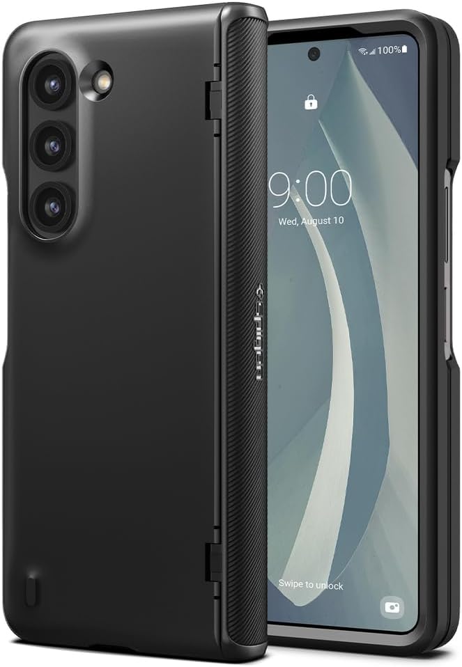 Spigen Slim Armor Pro Case [Hinge Protection] Designed for Samsung Galaxy Z Fold 4 (2023) - Black