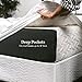 ExceptionalSheets Pillow Top Queen Mattress Topper for Back Pain Relief - Cooling Queen Mattress Protector Found in Marriott Hotels with Fitted Skirt, 18