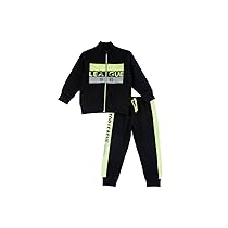 Chicco, Completo Tuta Bambino, Felpa con Pratica Chiusura a Zip e Pantaloni, in Morbido Cotone Non Felpato, Ideale per Primavera e Autunno, Designed in Italy, Abbigliamento Bambini