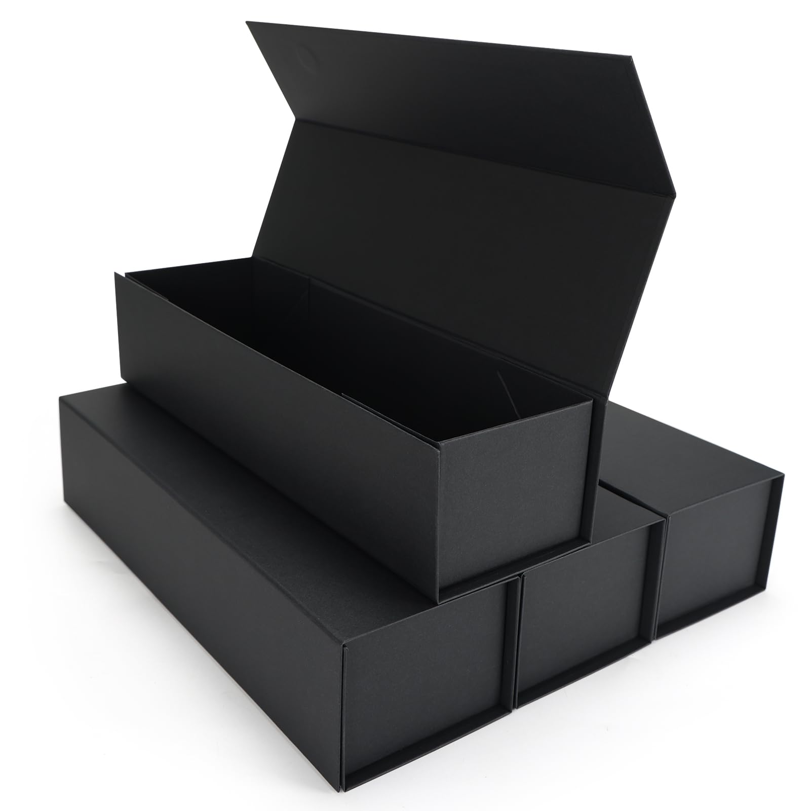 Photo 1 of RLAVBL 4-Pack 1200 Count Trading Card Storage Box with Magnetic Lid, 14.8 inches 4800+ Card Box for MTG, TCG, Toploaders, and Sports Cards Organizer