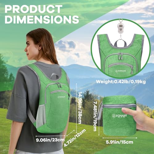ZOMAKE Lightweight Foldable Backpack - Image 2