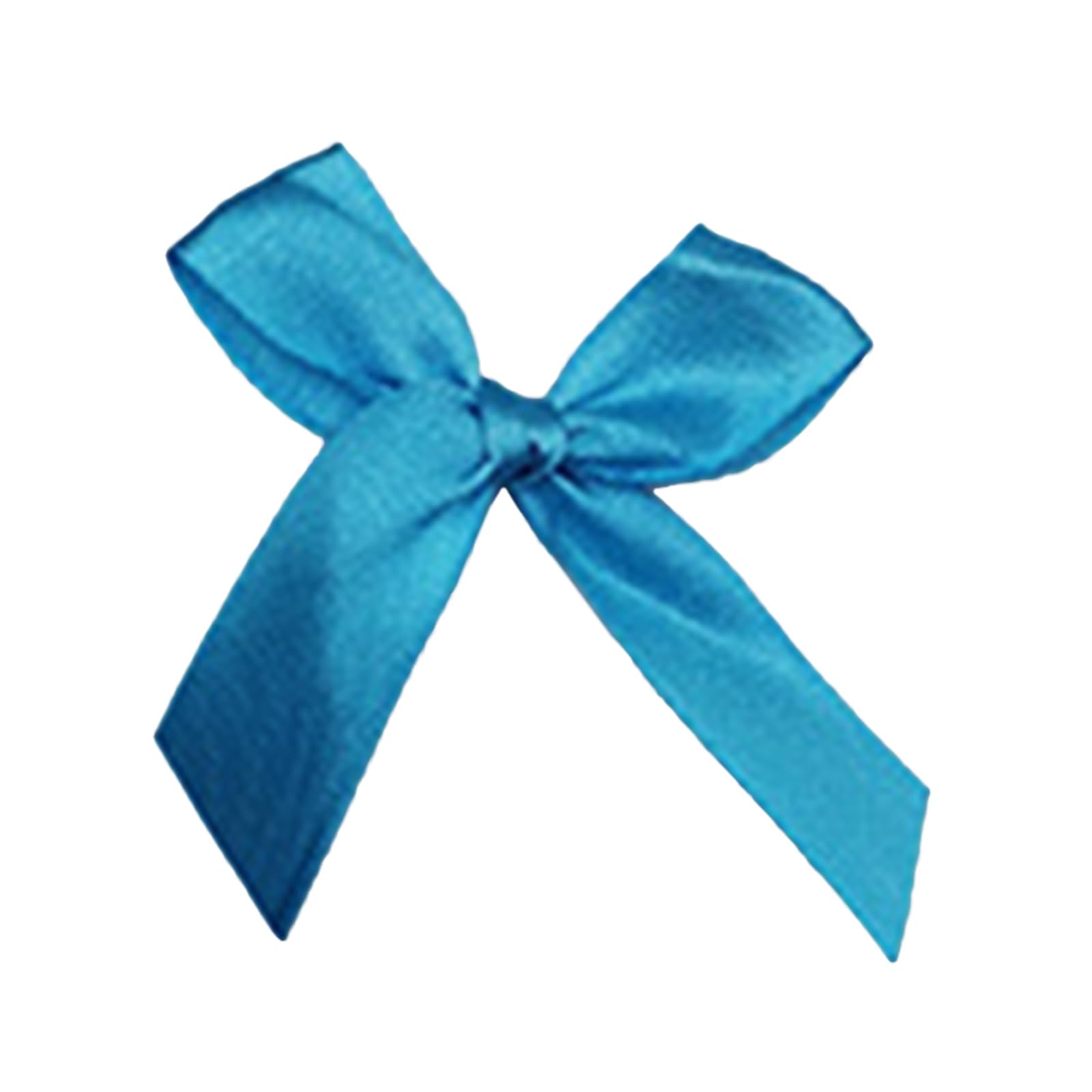 Msioytog 500pcs Colorful Satins Ribbon Bows for Weddings Birthdays and Holiday Decorations Polyester Gift Wrapping Bowknot Colorful Satins Bows