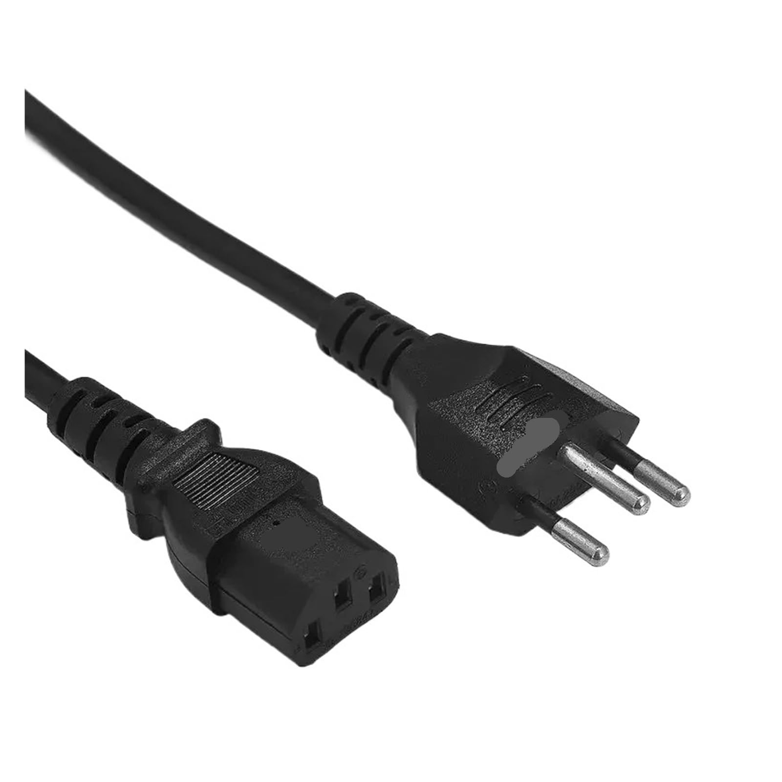 IEC C13-Netzkabel, 1,5 m, 2 m, 3 m, 5 m, Schweizer Stecker, Stromkabel for Monitor, Drucker, TV, Projektor, Radio(5m)