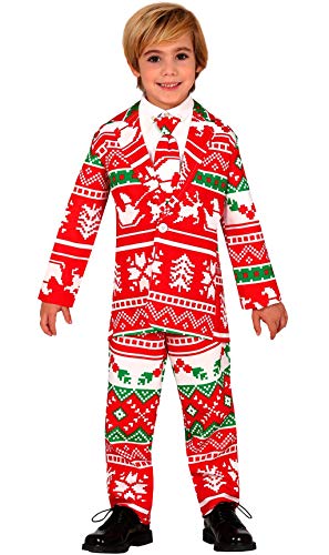 Disfraz de Traje Navideño para niño L-(10/12 años)