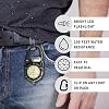 Dakota Mini Clip Microlight, Quality Pocket and Fob Watch, Premium Durability Outdoor Gifts for Men, Use for Fishing Hunting, and More, LED Flashlight, Clip on Watch