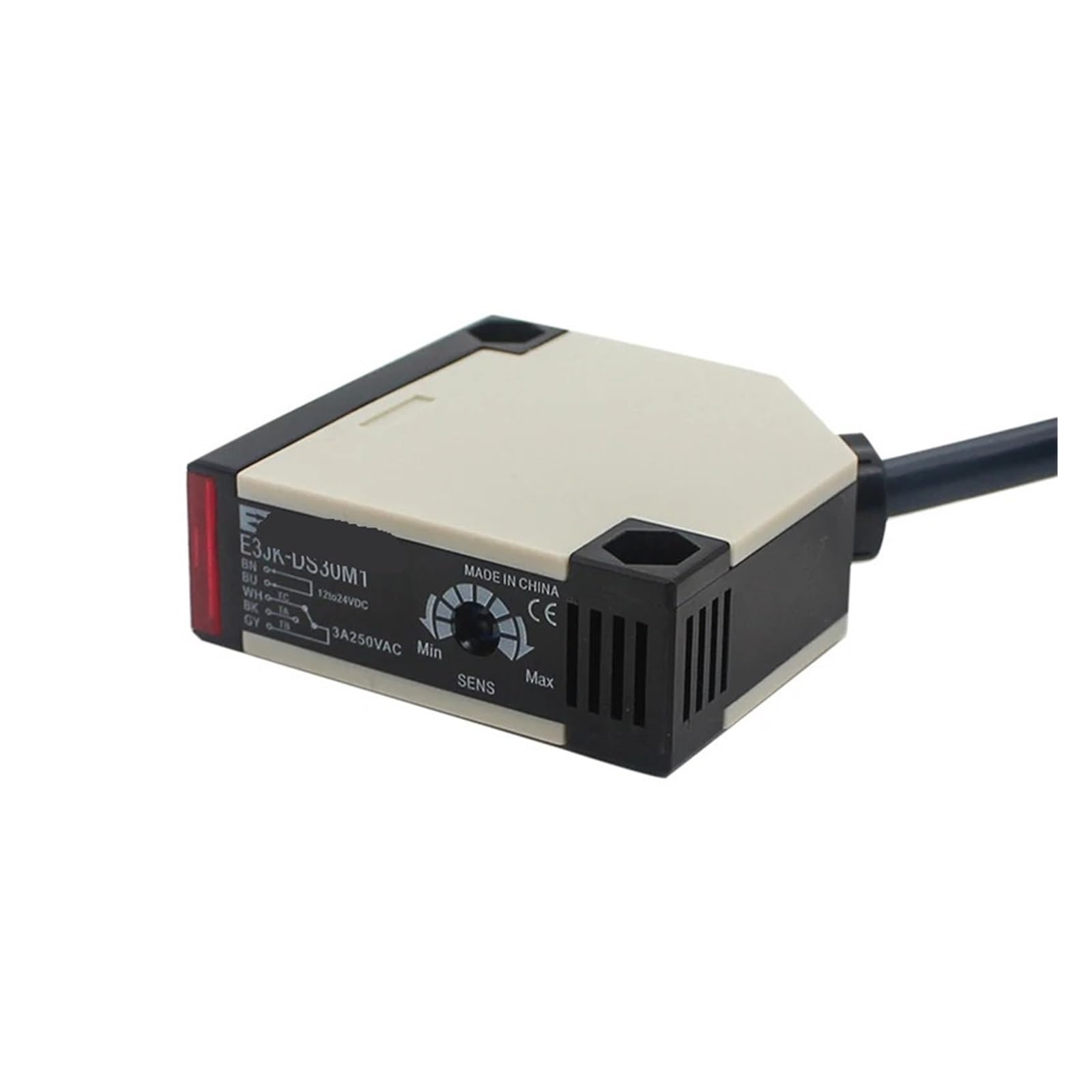 NVSFZGIYG 30cm Sensing Distance E3JK-DS30M1 DC12-24V / AC90-250V Infrared Sensor(Dc12-240v Ac12-240)