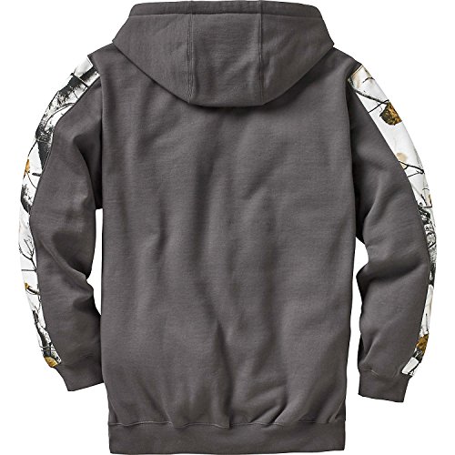 Legendary Whitetails Men's Big Game Camo Snow Outfitter Hoodie3