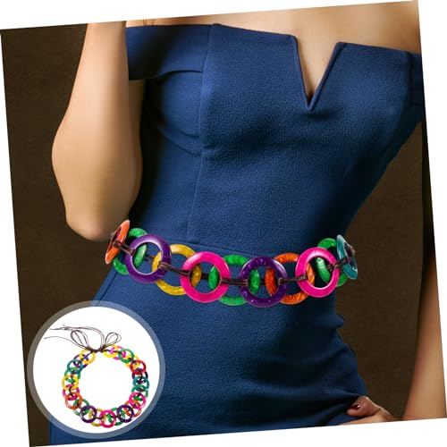 Multi Colored Adjustable Rope Tie Belt for Women Lightweight Braided Waist String Belt Elegant Decorative Waistband for Dresses and Skirts Classic Fashion Accessory3