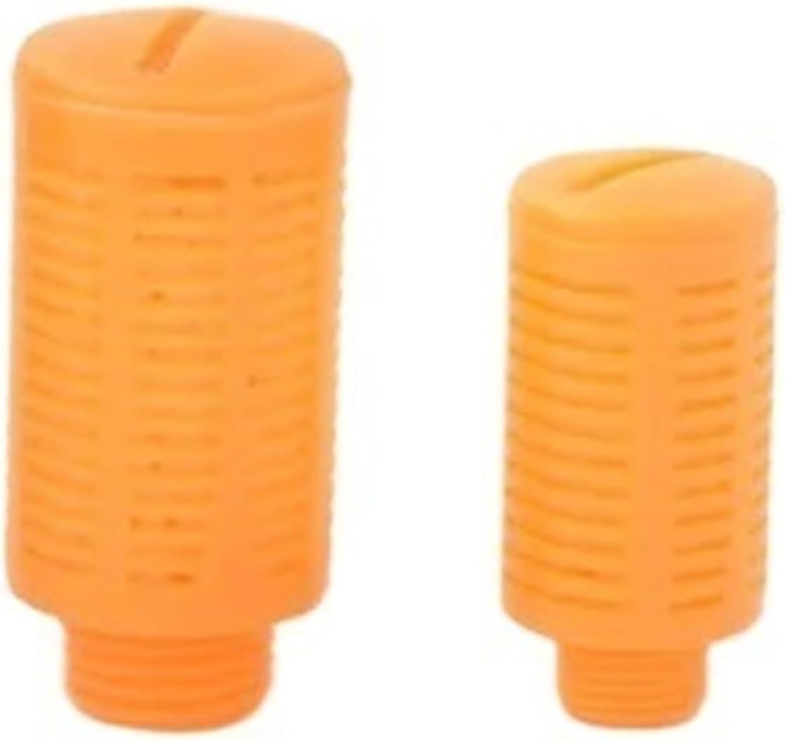 plumbify store 10Pcs/lot Plastic Silencer 1/8 1/4 3/8 1/2 3/4 1 SU Type Air Muffler Plastic Pneumatic Parts(SU 25 G Thread 1)