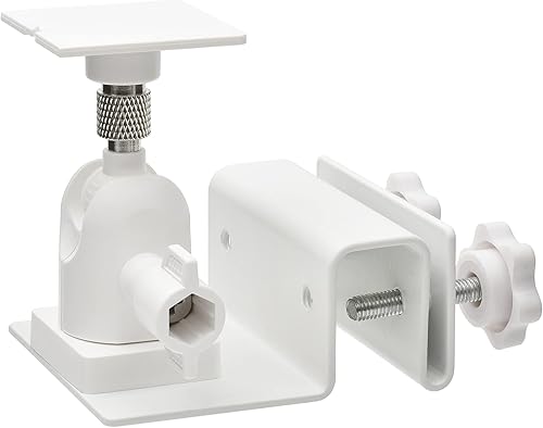 Aobelieve Gutter Mount for Ring Solar Panel, White