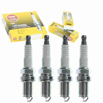 4 pc NGK G-Power Spark Plugs compatible with Mitsubishi Eclipse 2.0L L4 1995-1999