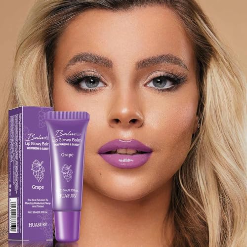 4Pcs Lip Balm Gift Set, Fruit-flavored Moisturizing Lip Gloss Lip Oil Set, Plumping Lip Glow Oil, Jelly Liquid Lipstick Glossy Lip Care for Dry Lips, Lip Tinted Oil Color for Teen Girls - Image 3