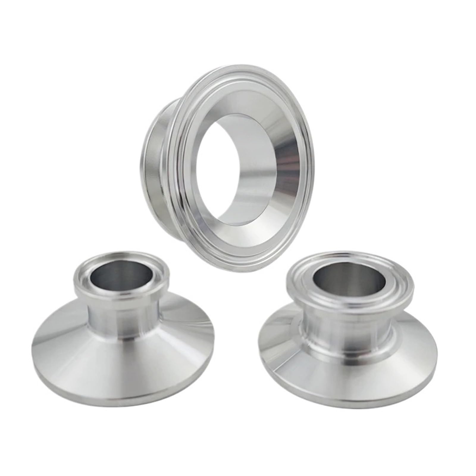 AARTERZZA 2" Tri Clamp Reducer End Cover SS304 Stainless Steel TC50.5 Ferrule Homebrew Beer Pipe Fitting