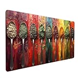 【BASE EN CAOUTCHOUC ANTIDÉRAPANT】：La base en caoutchouc antidérapant, souple et dense, maintient ce sous-main fermement en place. Sa stabilité est excellente et offre une adhérence optimale, empêchant le tapis de glisser ou de bouger, améliorant ainsi la précision et la vitesse