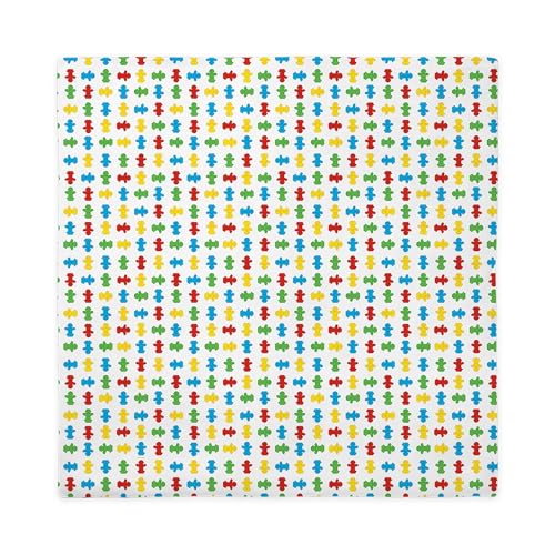 CafePress Candy Land Kids Multicolor Pattern Queen Duvet Cover, Printed Comforter Cover, Unique Bedding