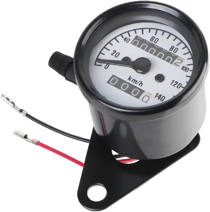 Motorcycle Odometer Gauge Motorcycle Dashboard With LED Light Machinery Universal Modified Odometer Tachometer Motobike Accessory Auto Gauge