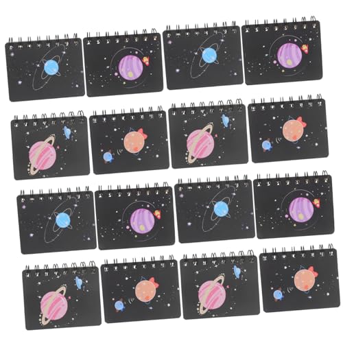 Sewroro 16 Piezas cuaderno portátil travelers notebook notepad cuaderno a granel cuaderno grande Computadora portátil digital Cuadernos Padena de notas bloc de notas de la Papel