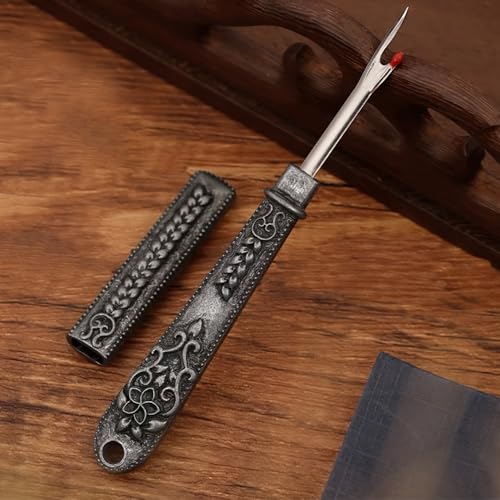 Retro Thread Cutter and Seam Ripper Tool, Sewing and Embroidery Accessory, Manual Tools, Clothing Thread Pickers