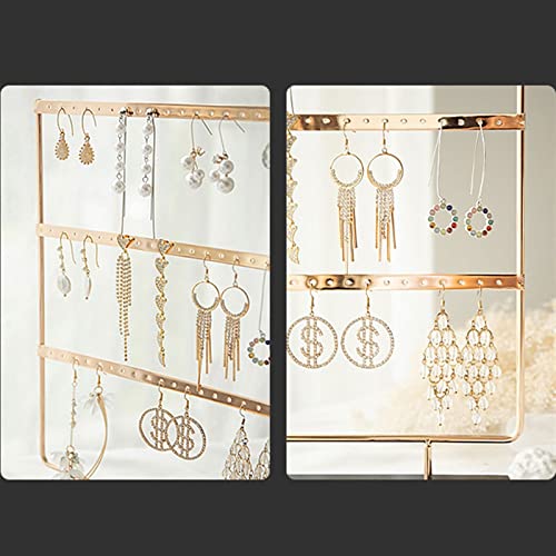 Présentoir à Boucles d'oreilles anti-mêlement à base marbre