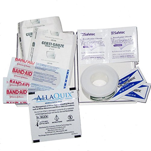 Inspiration Medical Technology AllaQuix Stop Bleeding KitFirstAid Trauma Kit, Includes One