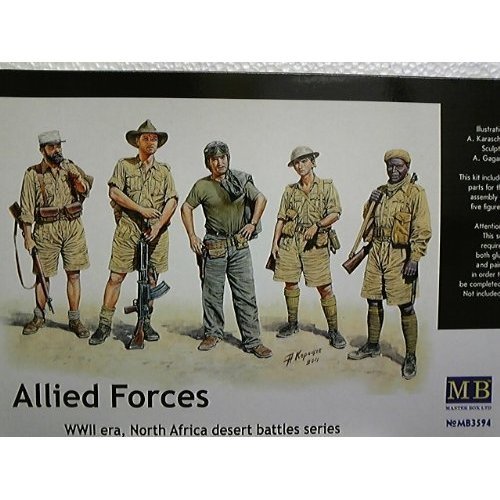 Figura 1/35 soldados Unión Norteafricana MB3594 miniatura 2