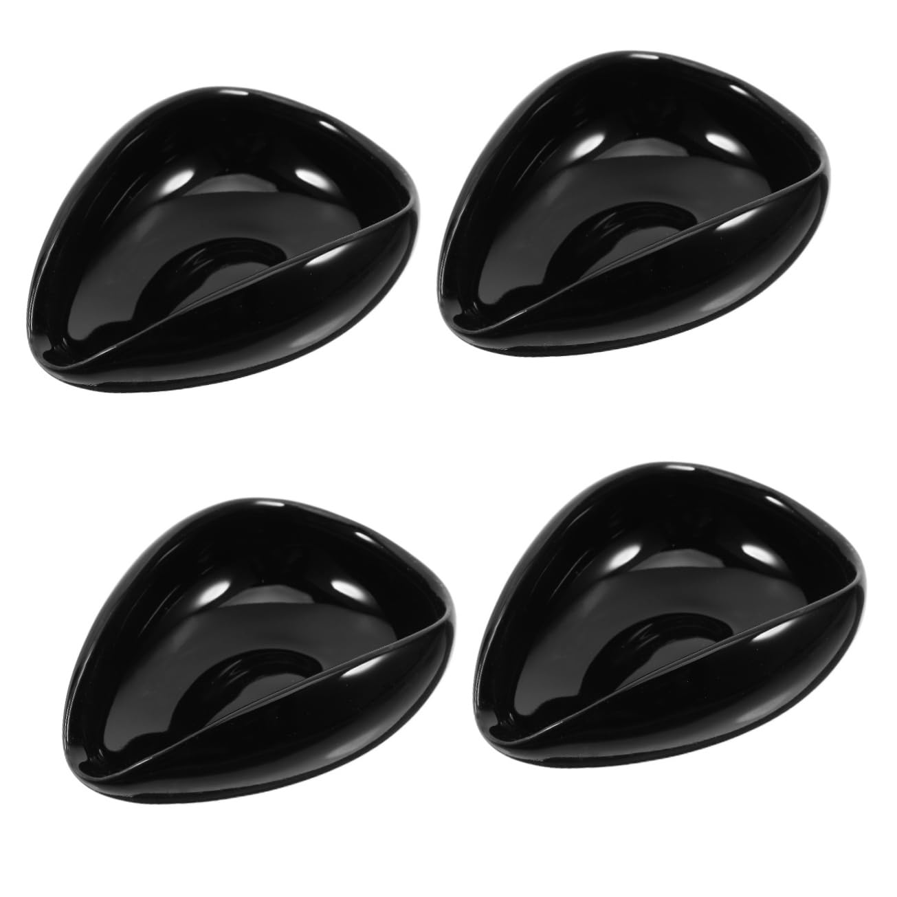 Plateau de café en grains et thé en céramique TOPBATHY (Lot de 4)