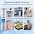 Purevua 2-Pack 20" x 4.5" Pleated Sediment Water Filter Cartridge, 20 Micron High Flow Whole House Water Filter Replacement for Well Water, Compatible with ECP20-20BB, SPC-45-2020