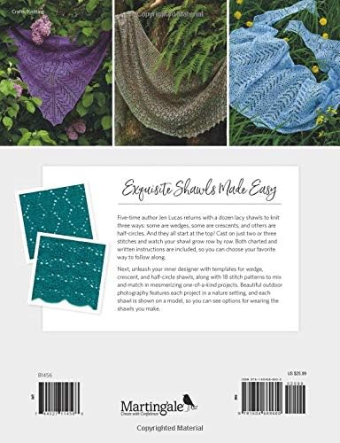Top-Down Shawls: 12 Lace-Knitting Patterns