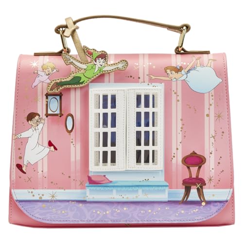 Mejores review On-line Herrajes para ventanas de aluminio que puedes comprar esta semana. 36 Loungefly Disney Peter Pan 70th Anniversary You Can Fly Crossbody Bag Standard