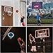 LED Hoop Light Basketball, Remote Control Basketball Rim LED Light, 16 Color Change by Yourself, Waterproof，Super Bright to Play at Night Outdoors,Good Gift for Kids，Training