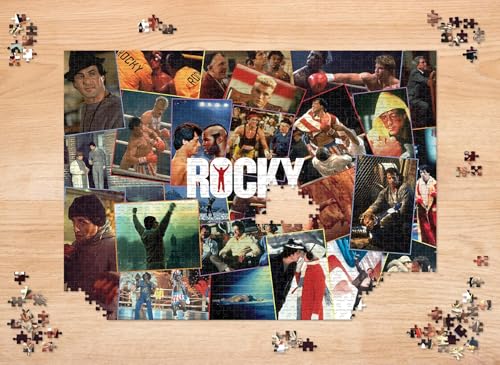 Rompecabezas de 1000 piezas Rocky Movie Collage | Juegos y Juguetes | 28 x 20 pulgadas miniatura 2