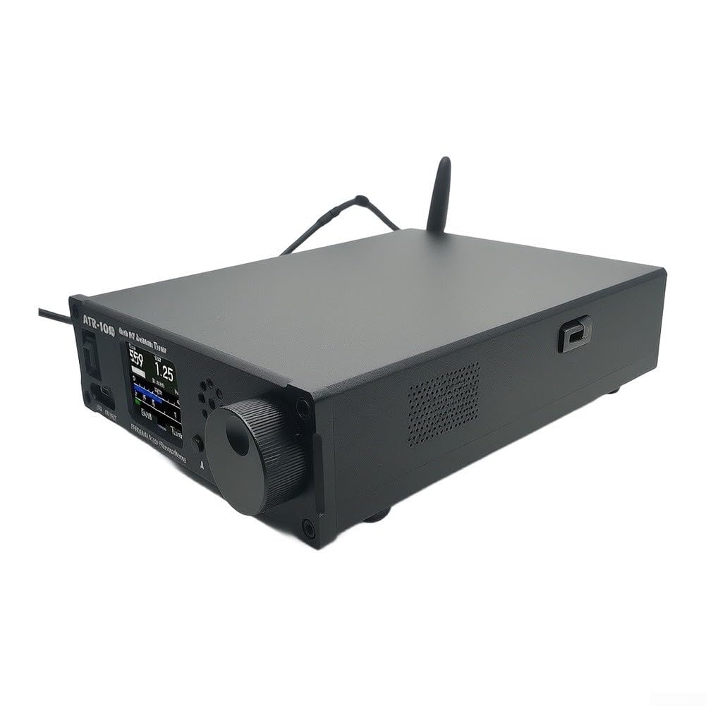 ATR1000 Tuner D'antenne Automatique 1000W 1.8-30MHz Avec Télécommande WiFi Et Compteur VSWR Pour Les Opérateurs En Ondes Courtes