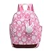MCUILEE Mochila Infantil Bolsa de Escuela PequeñA Bebes Guarderia Bolsa,Rosado