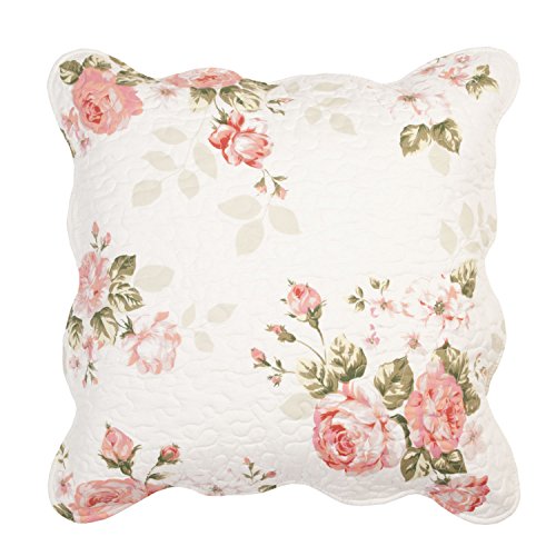 Clayre & Eef Romantico Cuscino 50 x 50 cm Rosa