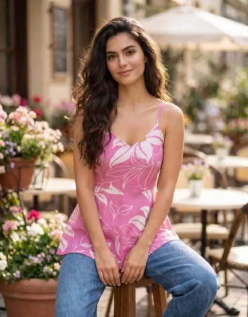 Image of Floral Printed Kurta, Full Sleeve