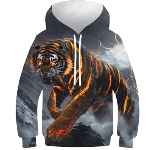 Sweat à capuche Tyrannosaurus Rex pour enfants idéal pour l'école et les jeux
