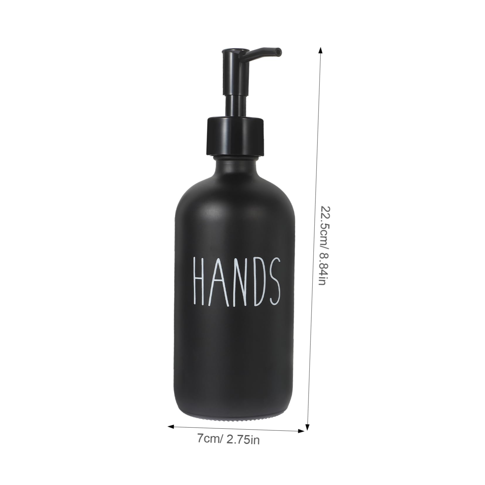 Happyyami Dispenser con Vassoio Bottiglie per Manuale e Detersivo Design Bagno