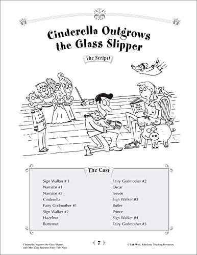Cinderella Outgrows the Glass Slipper and Other Zany Fractured Fairy Tale Plays: 5 Funny Plays with Related Writing Activities and Graphic Organizers ... Kids to Explore Plot, Characters, and Setting - Thumbnail 3