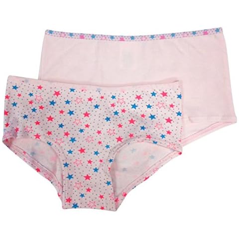 Formas Intimas Nenitas Girl's Brief 2-Pack 21633, Pink (10 yrs) Cover
