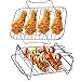 Produktbild SPARES2GO Grillregale kompatibel mit Ninja Foodi AF300 AF400 AF451 Luftfritteuse (+ 4 Spieße)