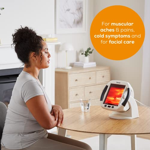 Beurer IL50 Infrared Heat Lamp, Soothing Heat For Colds And Muscle