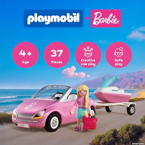 PLAYMOBIL x Barbie Convertible by Playmobil - Used condition - Image 2