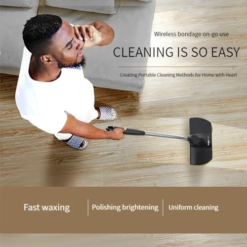 DFANCE Cordless Electric Floor Mop, Scrubber and Polisher Machine, Spinning Cleaner Vacuum, Electric Mops for Home Cleaning, Floor Buffer Polisher with Replacement Pad - Image 2